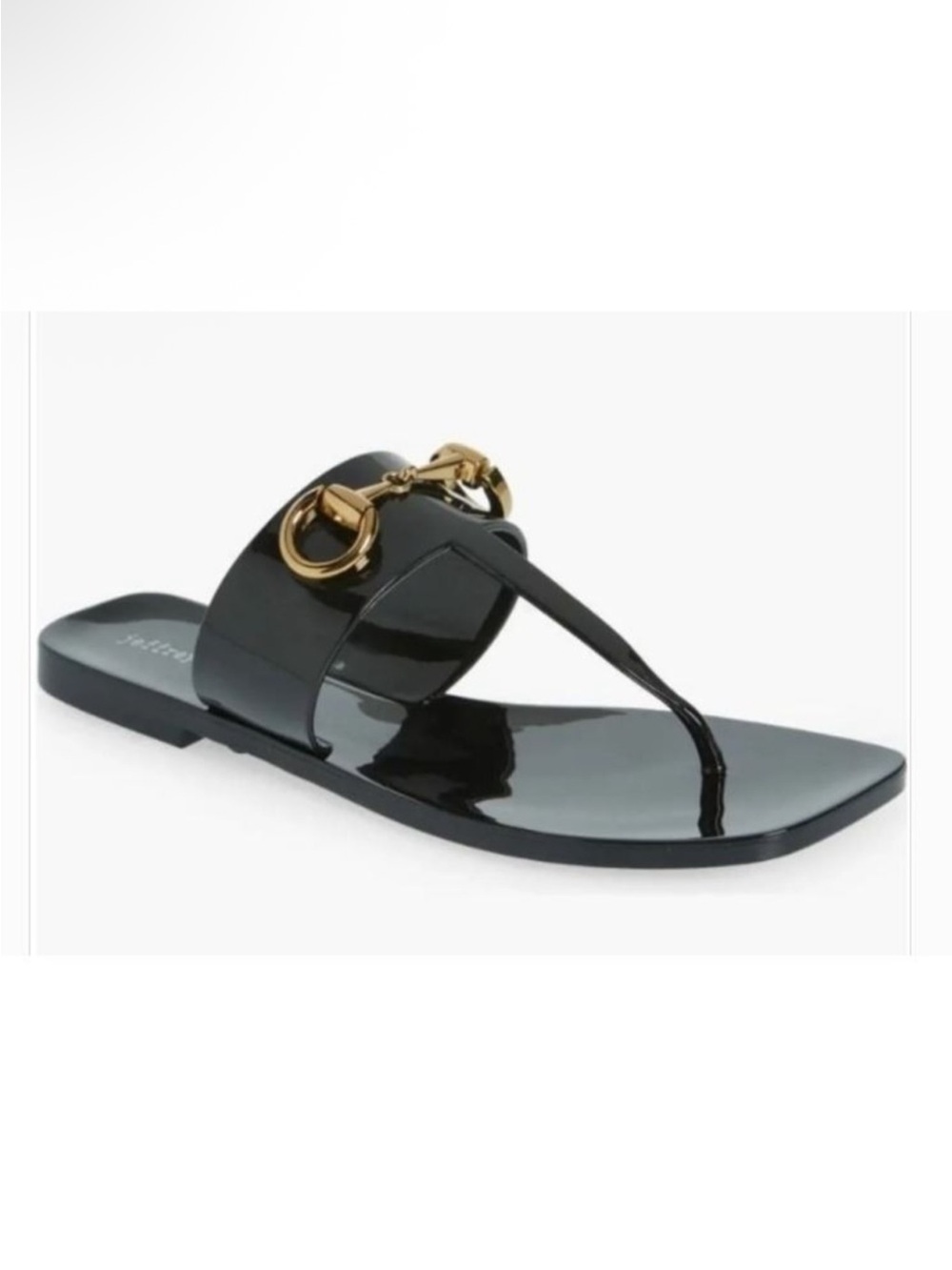 Jeffrey Campbell Horsebit Jelly Sandals